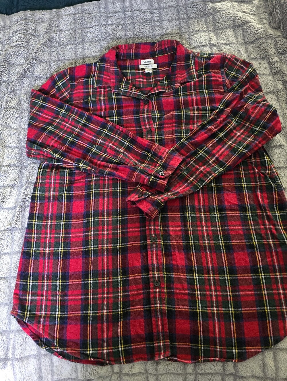 Llbean Scotch Plaid Tunic